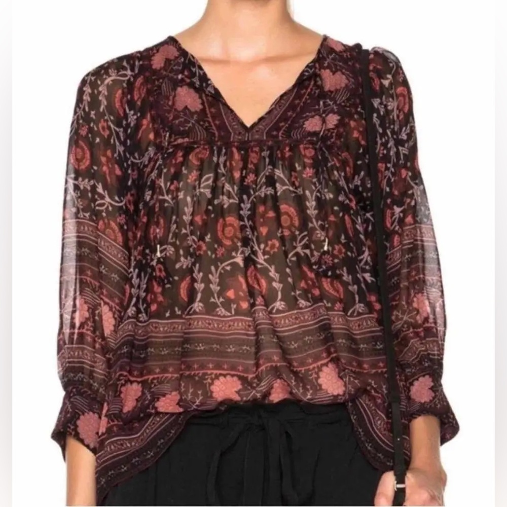 Ulla Johnson Bea‎ Floral Blouse Size 2